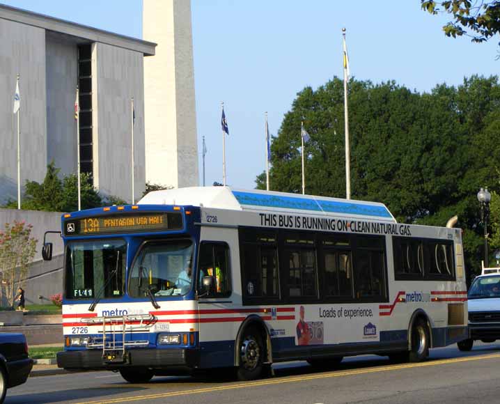 WMATA Metrobus Orion VII CNG 2726